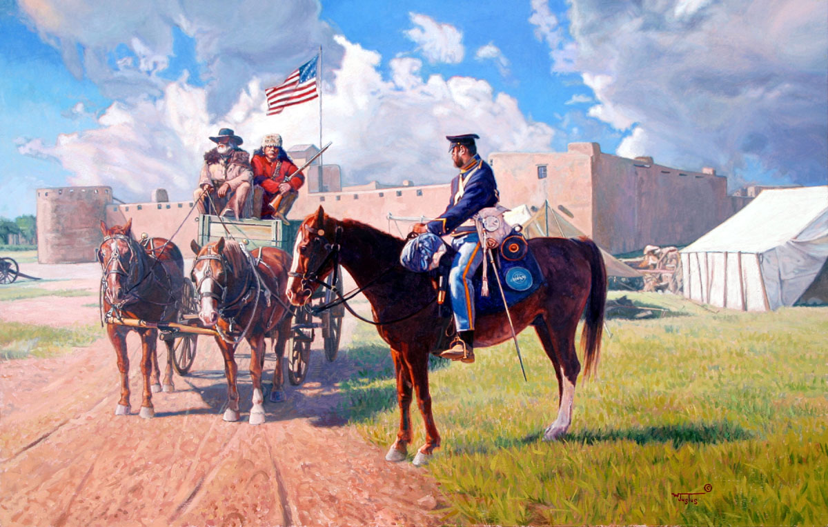 "Bent's Fort" by Wayne Justus